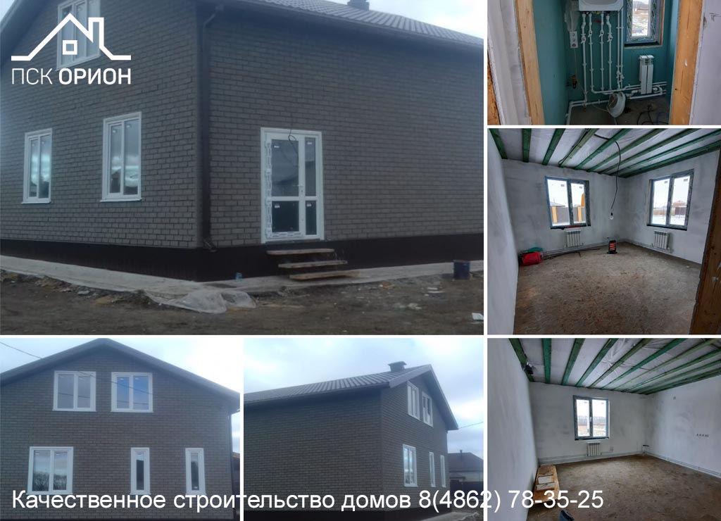 Мы завершили строительство жилого дома 147 м² в Орловском районе.