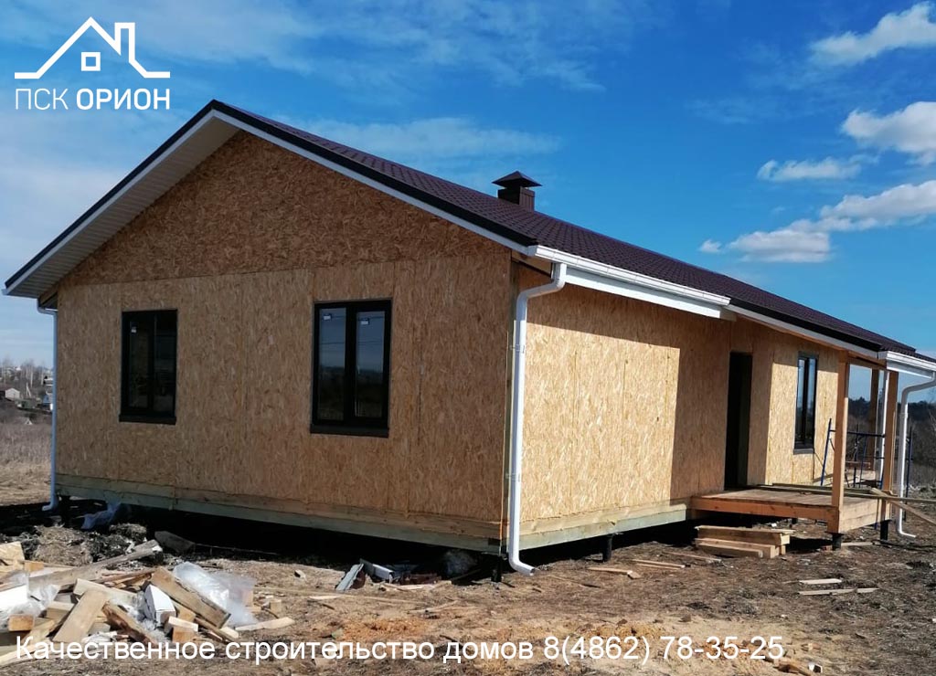 Мы ведём строительство жилого дома 115 м² в Орловском муниципальном округе.